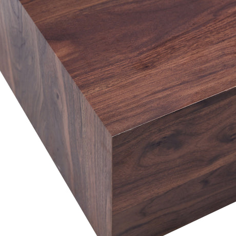 Modern Coffee Table With Light Wood Texture Pattern
