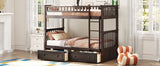 Bunk Bed With Drawers, Convertible Design