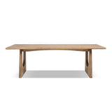 Carmel - 8 Seater Dining Table - Antique Brown