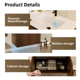 Folding Wall Cabinet With Creamic Sink