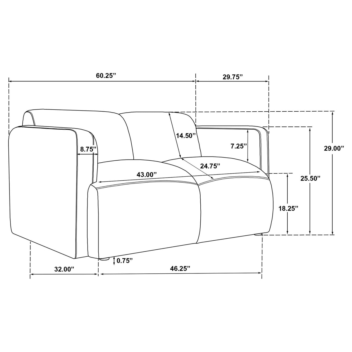 Stewart - Loveseat