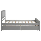 Platform Bed With Two Drawers