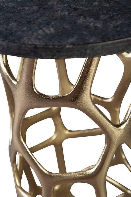 Clairmont - End Table - Gold