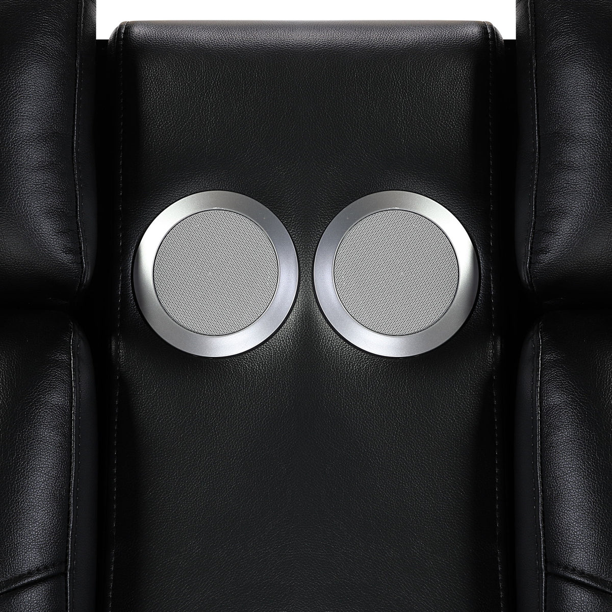 Electra - Power Reclining Loveseat With Power Headrests, Console, Speakers, Massage, LED Lighting And USB Control