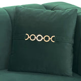 Upholstered 3 Seater Sofas Living Room Furniture (Set of 2)