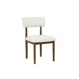 Contemporary Upholstered Dining Chairs (Set of 2)