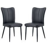 Minimalist Style Minimalist Dining Chairs With Metal Legs