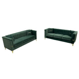 Upholstered 3 Seater Sofas Living Room Furniture (Set of 2)