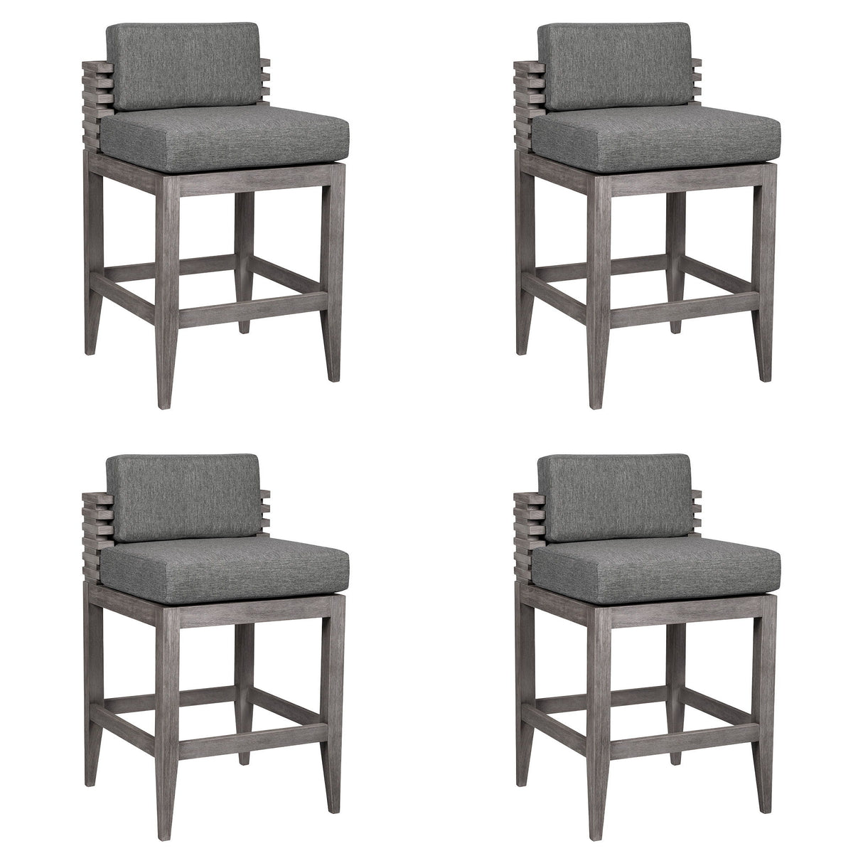 Vivid - Outdoor Patio Counter Stool Set