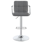 Adjustable Bar Stool With Hydraulic Height Adjustment