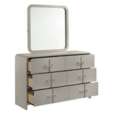 Aria - 6 Drawer Dresser - Beige