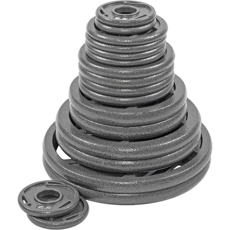 280lbs BalanceFrom Cast Iron Olympic 2 - Inch Weight Plate Set - available at Alpine Outlets in Denver