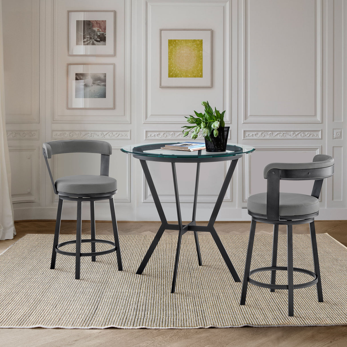 Naomi And Bryant - Counter Height Dining Set