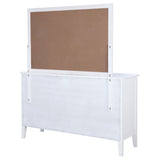 Talia - 10 Drawer Dresser And Mirror Set - White