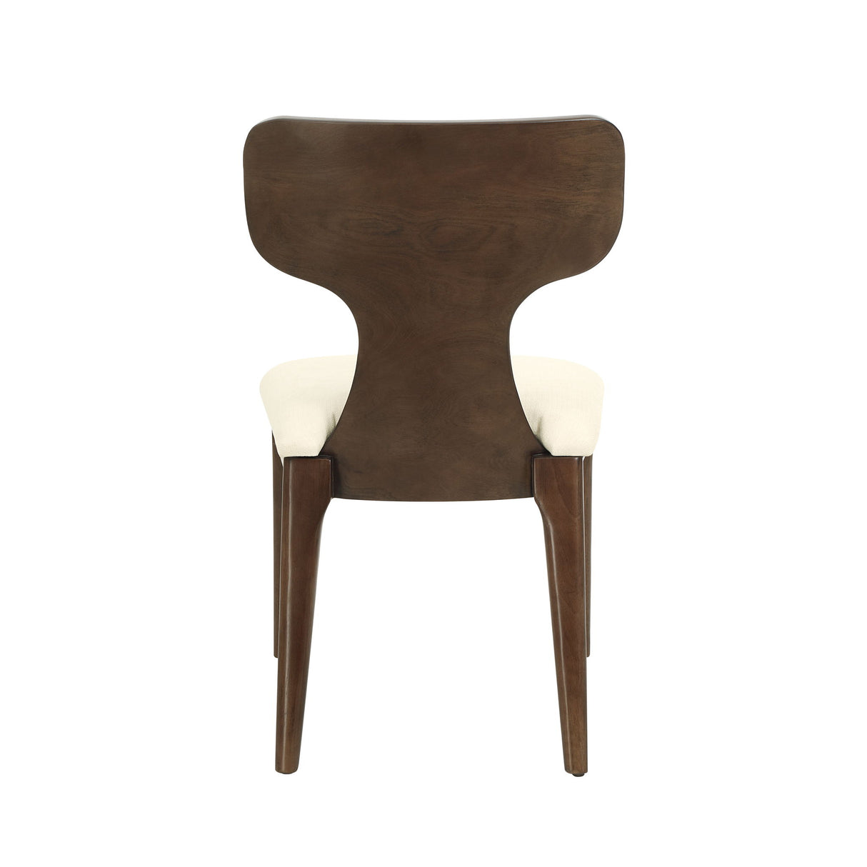Koen - Side Chair (Set of 2) - Beige / Brown Oak