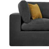 Modular Sectional & Toss Pillows - Dark Gray