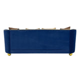 Sofa With Metallic Accents