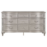Katerina - 9 Drawer Dresser With Removable Jewelry Tray - Oak
