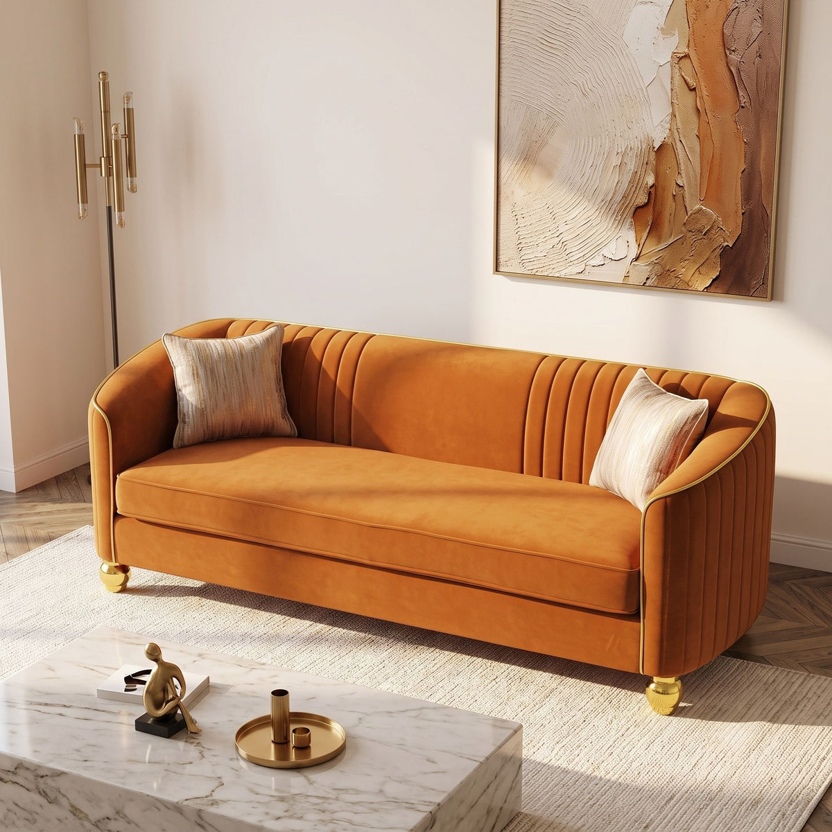 3 Seater Classic Sofa, Living Room Furniture