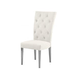 Modern Upholstered Tufted Dining Chair (Set of 2)