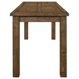 Amarillo - Rectangular Counter Height Dining Table - Rustic Brown
