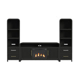 Ridgemont - 4 Piece Entertainment Unit With 70" TV Console