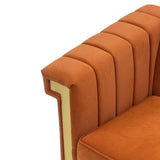2 Piece Sofa Set With Tufted Back And Deep Seating