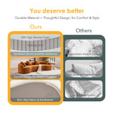 4 Seater Sofa With Fabric, 30D, 60 Hardness Full Sponge, 4 Pillow For Living Room, Home Furniture Sleeper Sectional Sofa For Apartment