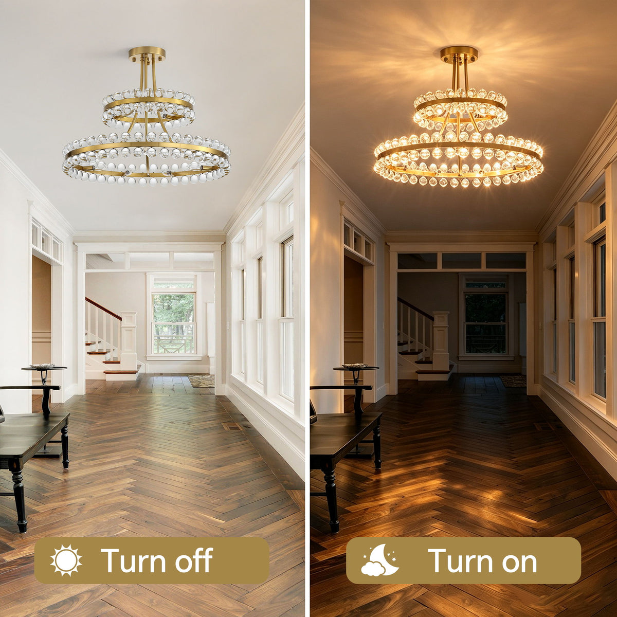 Chandelier, Pendant Light With E12 Sockets