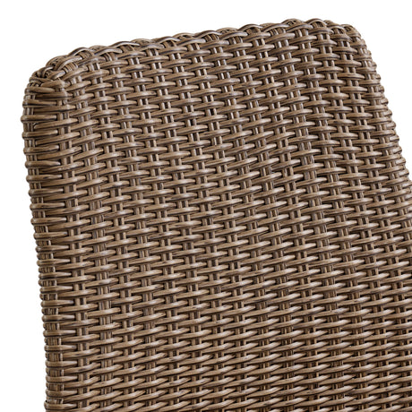 Alesso - 5 Piece Standard Height Dining Set (Round Table And Four Chairs) - Brown