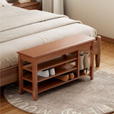 Multi Functional Double Layer Shoe Stool