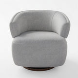 Swivel Barrel Accent Oversized Club Chair