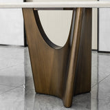 Dining Table - Beige / Bronze Golden