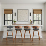 Fox - Mid-Century Bar Stool