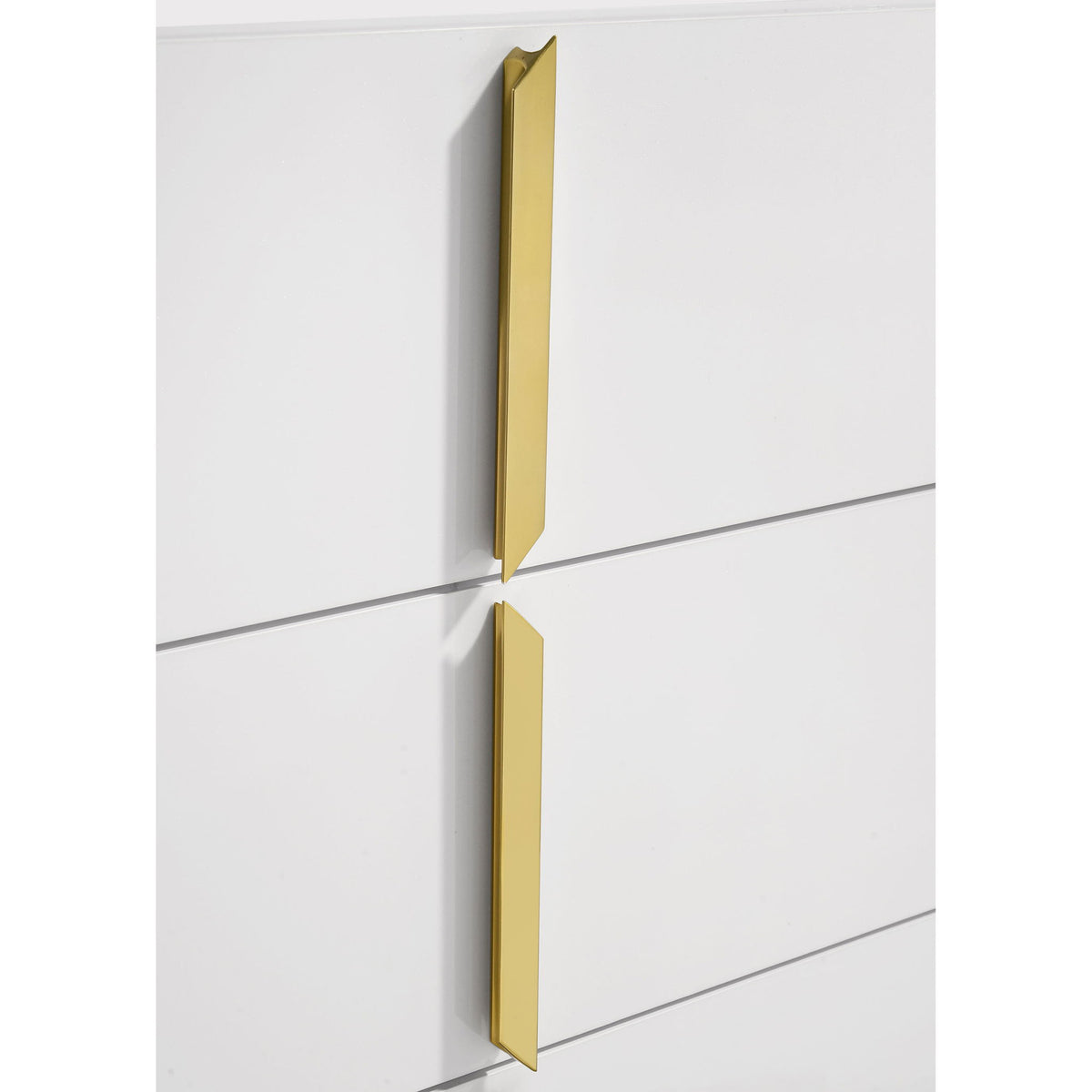 Lauryn - 6 Drawer Dresser Cabinet - Gloss White