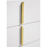 Lauryn - 6 Drawer Dresser Cabinet - Gloss White