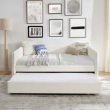Upholstered Daybed With Pop Up Trundle