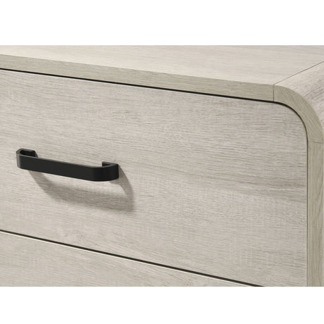 Nightstand With 2 Drawers, Ample Storage Space - Antique White
