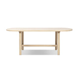 Milo - 8 Seat Oval Dining Table - Natural