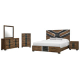 Prime - 5 Piece Bedroom Set With LED Headboard