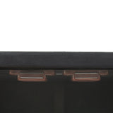2 Door Storage Cabinet With Adjustable Shelf - Black