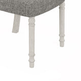 Tannen - Dining Side Chair (Set of 2) - White And Gray - Chair Sets - Alpine Outlets