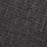 Counter Stool With Upholstered Seat, Metal Base - Charcoal / Antique Gold