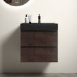 Alice - Bathroom Vanity Wall Mounted With Sink, Large Storage Floating Bathroom Vanity For Modern Bathroom, One-Piece Sink Basin Without Drain And Faucet - Vanities - Alpine Outlets