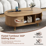 TV Stand & Coffee Table Set With Charging Station
