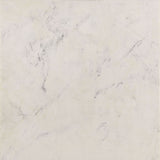 Volz - Square Coffee Table With Crisscross Base - White Marble