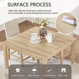 5 Piece Counter Height Table Set With 4 Chairs