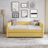 Upholstered Daybed With Pop Up Trundle