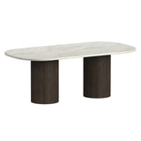 Sylvie - 5 Piece Standard Height Dining Set, Oval Table