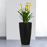 Tall Planters Set With Water Level Monitor And Auto Watering